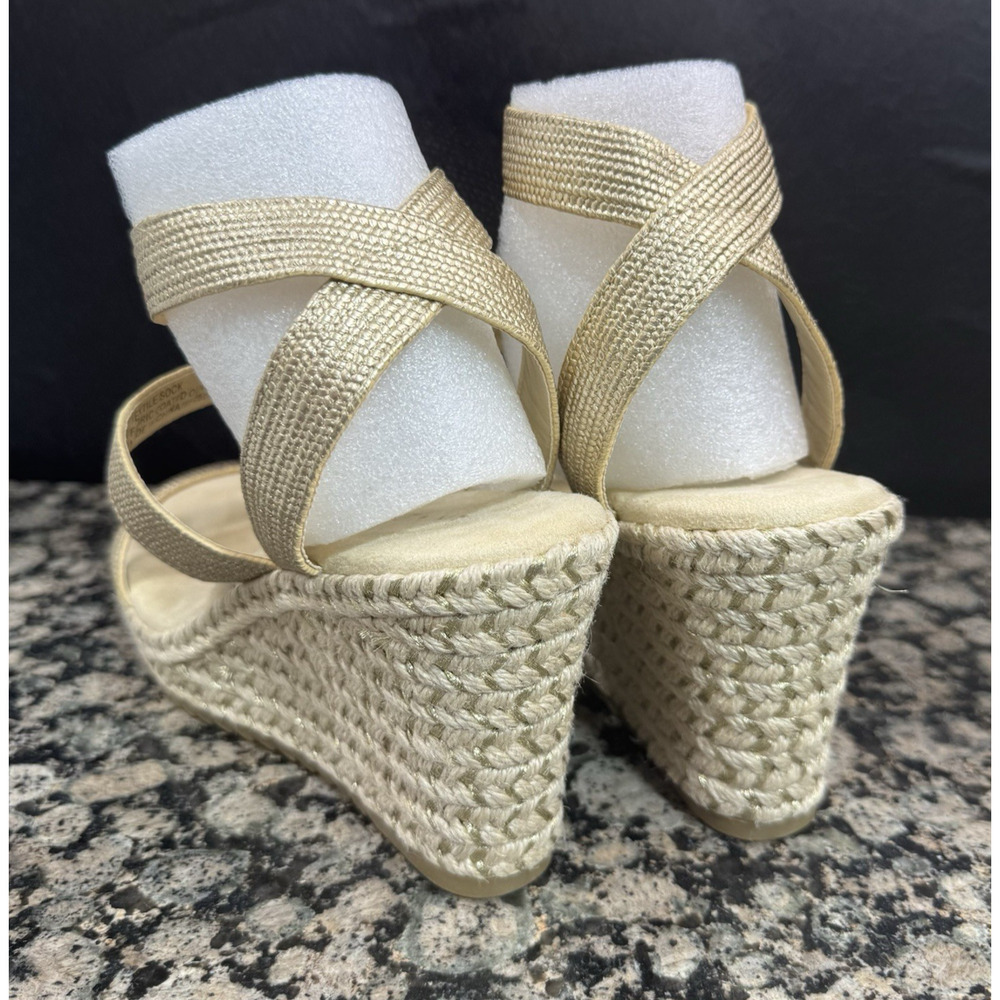 Anne Klein Espadrilles Sandal Wo’s Size 8.5M - Picture 5 of 13